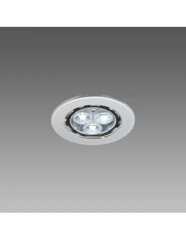 Fosnova 0643 sirio incasso 3x3w pw led bianco grigio arg