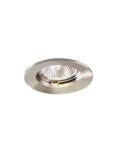 Lumiance brushed steel spotlight par51 gu10 max 50w with lamp