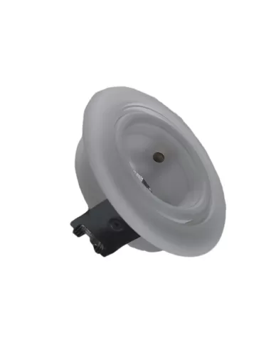 Ivela 2449-10-61 faretto incasso orientabile 50w vtr ghiaccio satinato