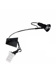 Italiana luce greta lampe de table noir/chrome 220v e14 r39 30w