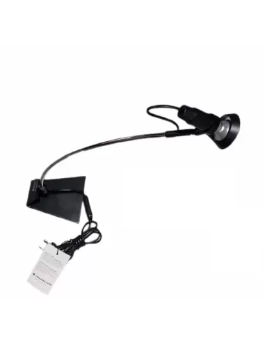 Italiana luce greta lampada da tavolo nero/cromo 220v e14 r39 30w