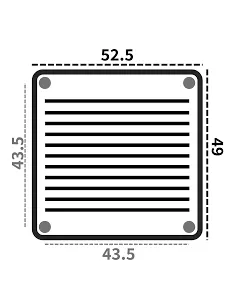 Daikin-Außengrill, Code 1839016 für Außeneinheit