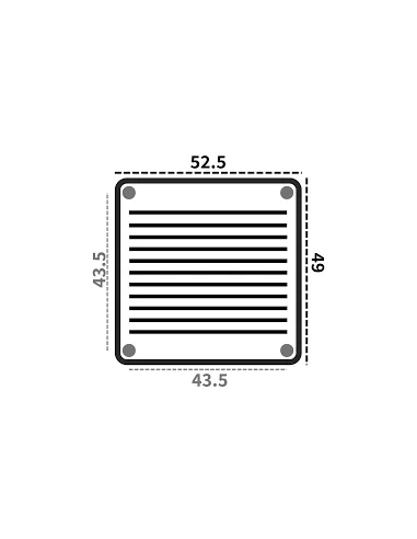 Daikin griglia esterna cod.1839016 per unità esterna