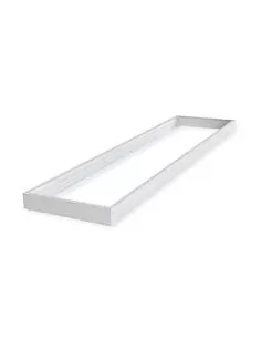 CORNICE BIANCA X PANNELLO LED 30X120X47