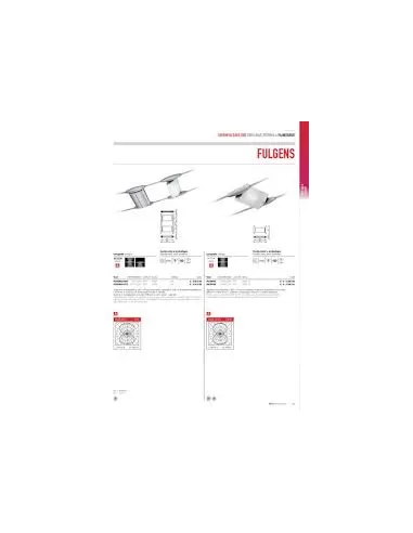 Mizar 3160-36 fulgens adjustable spot r7s - 300w grey/