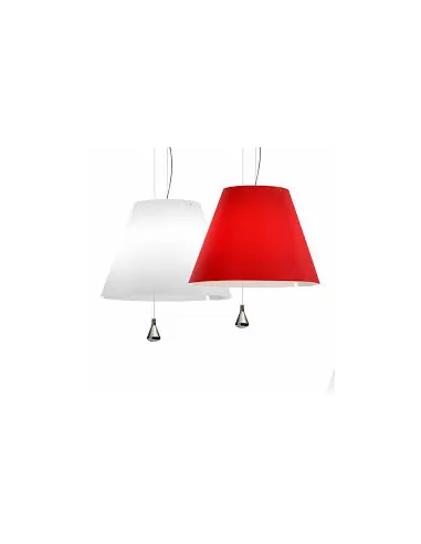 Luceplan d13s20 costanza suspension tel 150w aluminum c/l (without lampshade)