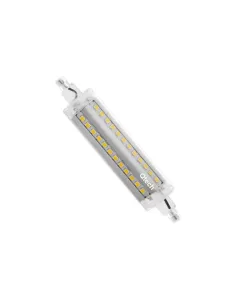 QTECH LED R7S 118MM CLEAR 10W 4K NDLS 240V