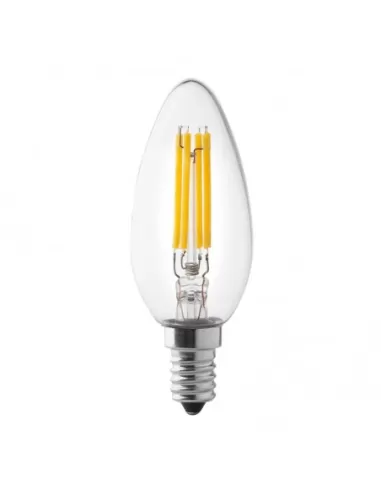 QTECH WIRELED CANDLE E14 2W CLEAR 3000K 240V