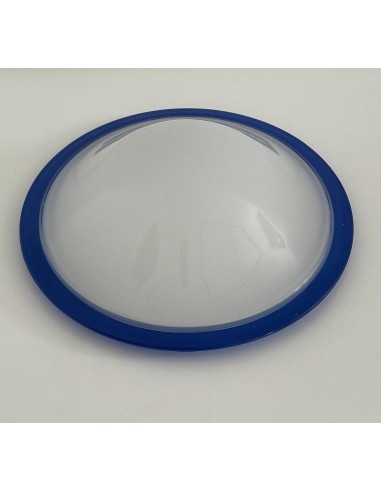 Performance in lighting 013321 Unica 38 replacement glass with blue frame