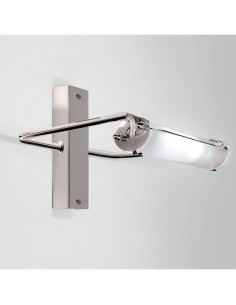 Fontana Arte Scintilla 300W: Chrome and Satin Glass for Elegance