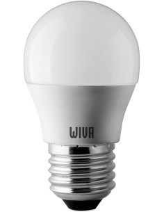 "Wiva 12100437: Luce Led 8W, sfera opal e27 ideale per ogni spazio"