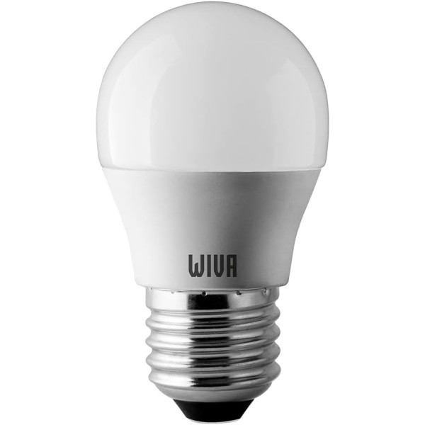 "Wiva 12100437: Luce Led 8W, sfera opal e27 ideale per ogni spazio"