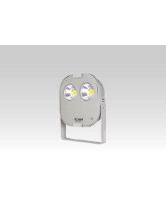 Tec-mar Little-Lord Asymmetric LED Floodlight 80W IP66 Silver