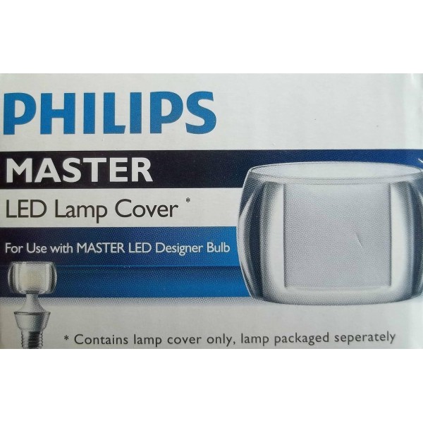 "Cover Lampada LED Philips Master MLDCONV, a Forma Convessa"