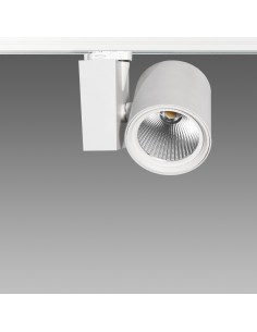 "Faretto a binario LED 25W bianco, Fosnova 1021 Jolly-1: Luce 4000K"