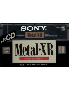 SONY METAL XR 90 MIN IEC IV/ TYPE IV