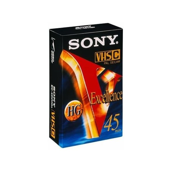 SONY VHSC EXCELENCIA 45 MINUTOS PAL SECAM