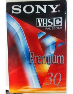 SONY VHSC PREMIUM EC-30 MINUTEN PAL SECAM