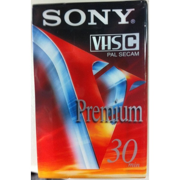 SONY VHSC PREMIUM EC-30 MINUTI PAL SECAM