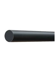 Fiberglass pole d60 2m black