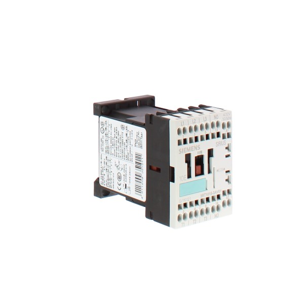 Siemens 3rt10152av01 contactor s00 3kw 1l 400v 50hz cage clam