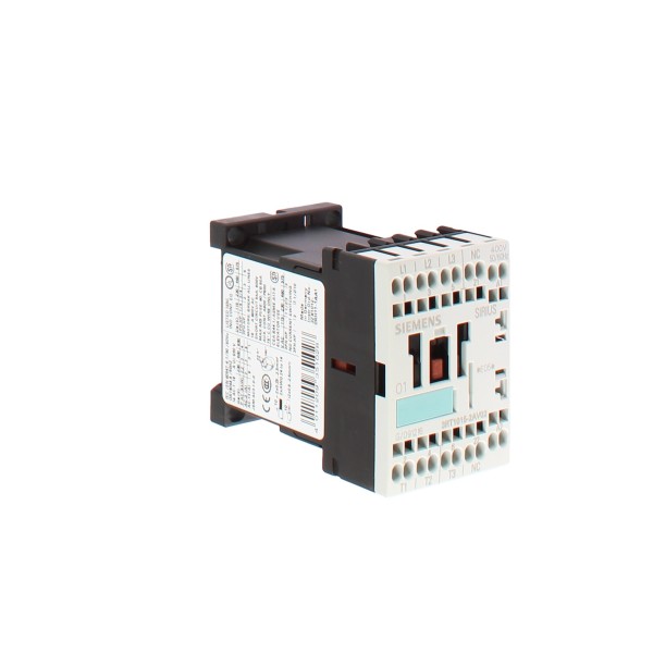 Siemens 3rt10152av02 contactor s00 3kw 1r 400v 50hz cage clam