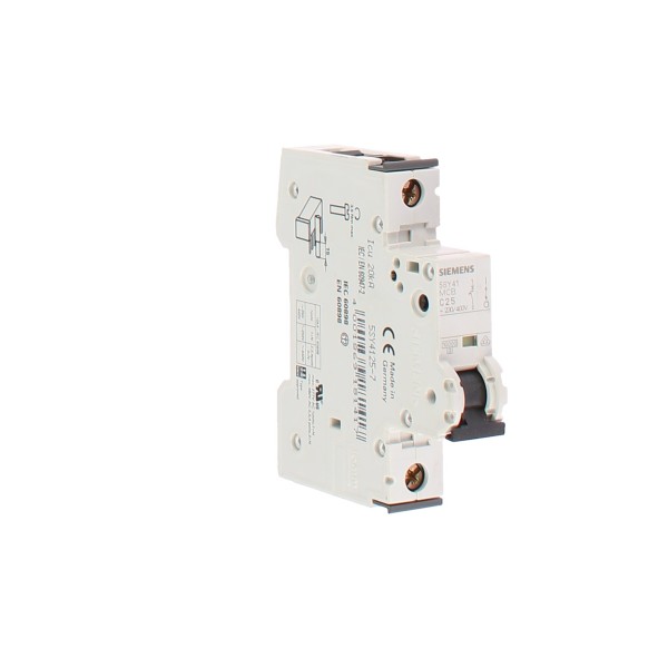 Disjoncteur Siemens 1p 25a 10ka courbe c 1 module 5sy41257