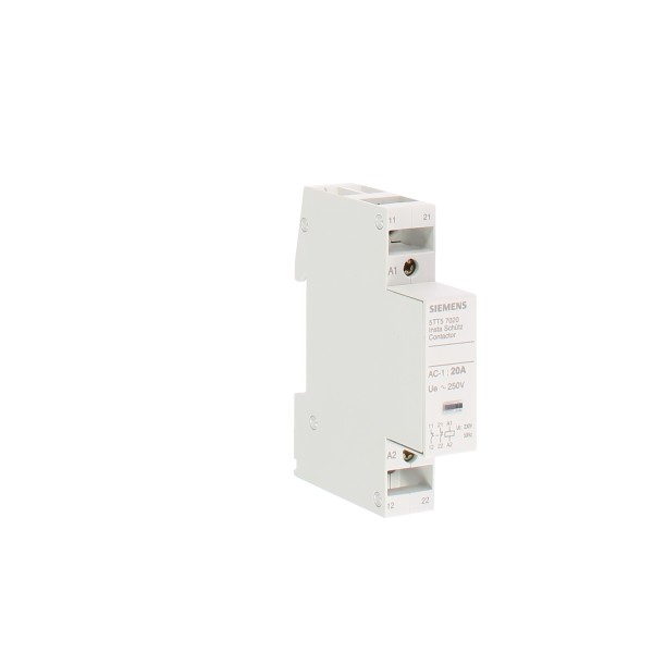 Siemens 5tt57020 contactor 2p 20a 230vac 2nc 1um