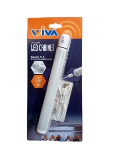 Wiva 31501312  Led Cabinet rechargeable led stick sensore di rilevamento della presenza