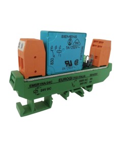 Eurogi 31e018761 scheda interfaccia rele' 8a 24vdc 1na emsr1na/24c