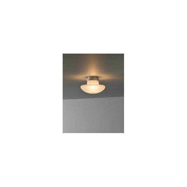 Fontana arte 27752gg lampada a parete sillaba/9  jack 20w grigio con diffusore satinato giallo c/lampada