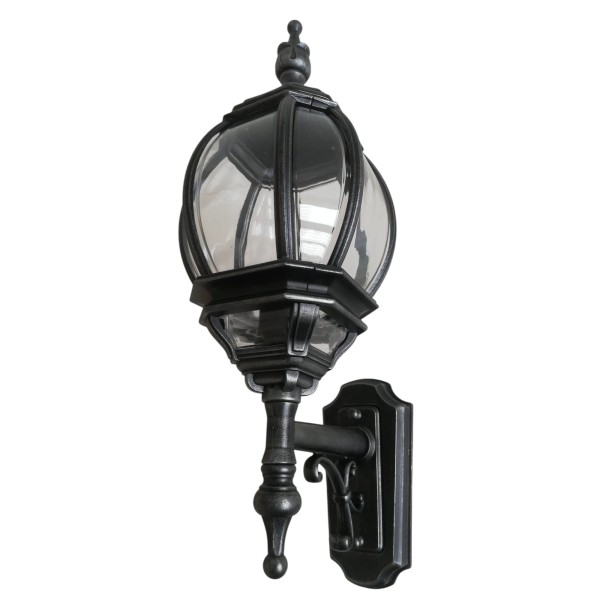 Moretti 250.3 lampada da parete nero argento